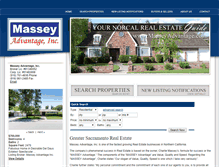 Tablet Screenshot of masseyadvantage.com